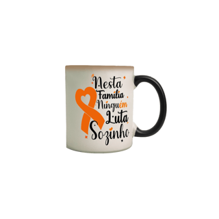 Nome do produto Nesta família ninguém luta sozinho -- V2 Caneca Mágica