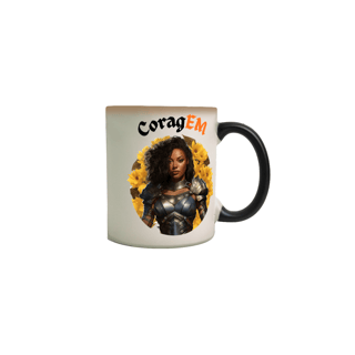 Nome do produto Coragem -- V1 Caneca Mágica