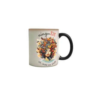 Nome do produto Ninguém vê, mas eu sinto -- V2 Caneca Mágica