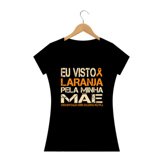Nome do produto Eu visto laranja pela minha mãe -- Premium Baby Look Branca