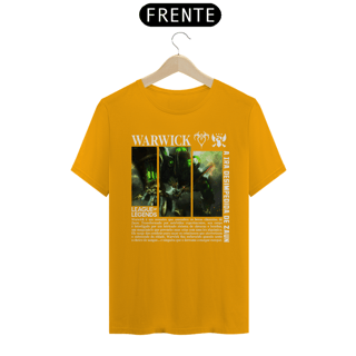 Nome do produto Camiseta - Warwick a Ira Desimpedida de Zaun