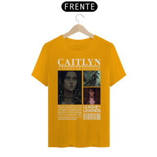 Nome do produto Camiseta - Caitlyn A Xerife de Piltover