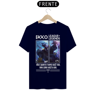 Nome do produto Camiseta Ekko True Damage - League of Legends