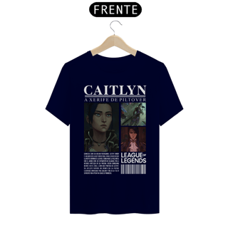 Nome do produto Camiseta - Caitlyn A Xerife de Piltover