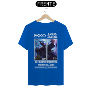 Nome do produto Camiseta Ekko True Damage - League of Legends
