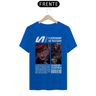 Nome do produto Camiseta - Vi A Defensora de Piltover