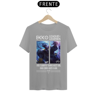 Nome do produto Camiseta Ekko True Damage - League of Legends