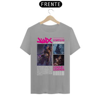 Nome do produto Camiseta - Jinx O Gatilho Desenfreado