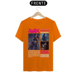 Nome do produto Camiseta - Jinx O Gatilho Desenfreado