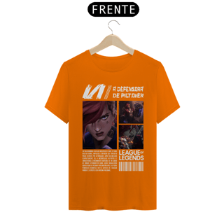 Nome do produto Camiseta - Vi A Defensora de Piltover