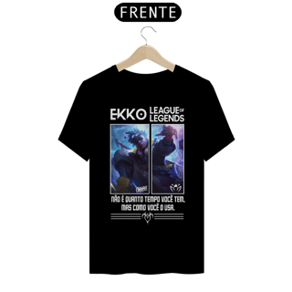 Nome do produto Camiseta Ekko True Damage - League of Legends
