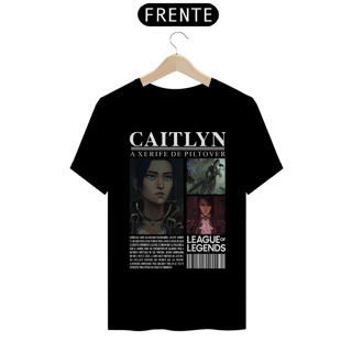 Nome do produto Camiseta - Caitlyn A Xerife de Piltover