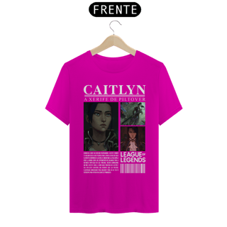 Nome do produto Camiseta - Caitlyn A Xerife de Piltover