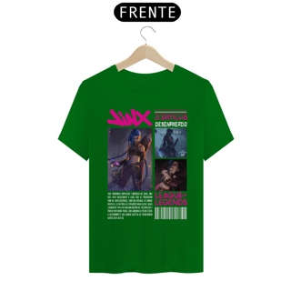 Nome do produto Camiseta - Jinx O Gatilho Desenfreado