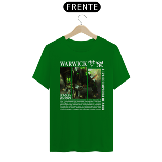 Nome do produto Camiseta - Warwick a Ira Desimpedida de Zaun