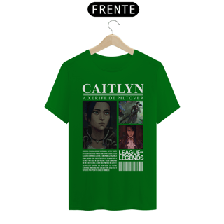 Nome do produto Camiseta - Caitlyn A Xerife de Piltover