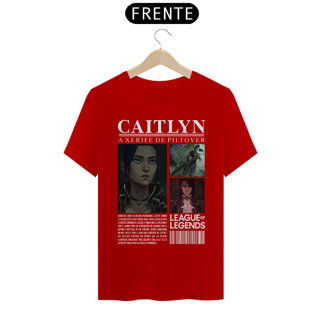 Nome do produto Camiseta - Caitlyn A Xerife de Piltover