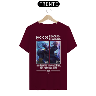 Nome do produto Camiseta Ekko True Damage - League of Legends