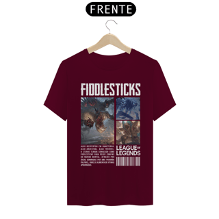 Nome do produto Camiseta Fiddlesticks - League of Legends