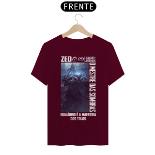 Nome do produto Camiseta Zed - League of Legends