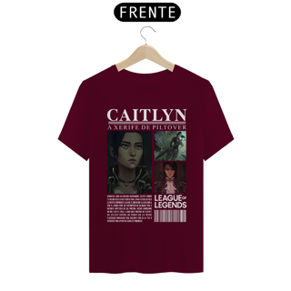 Nome do produto Camiseta - Caitlyn A Xerife de Piltover
