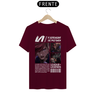 Nome do produto Camiseta - Vi A Defensora de Piltover