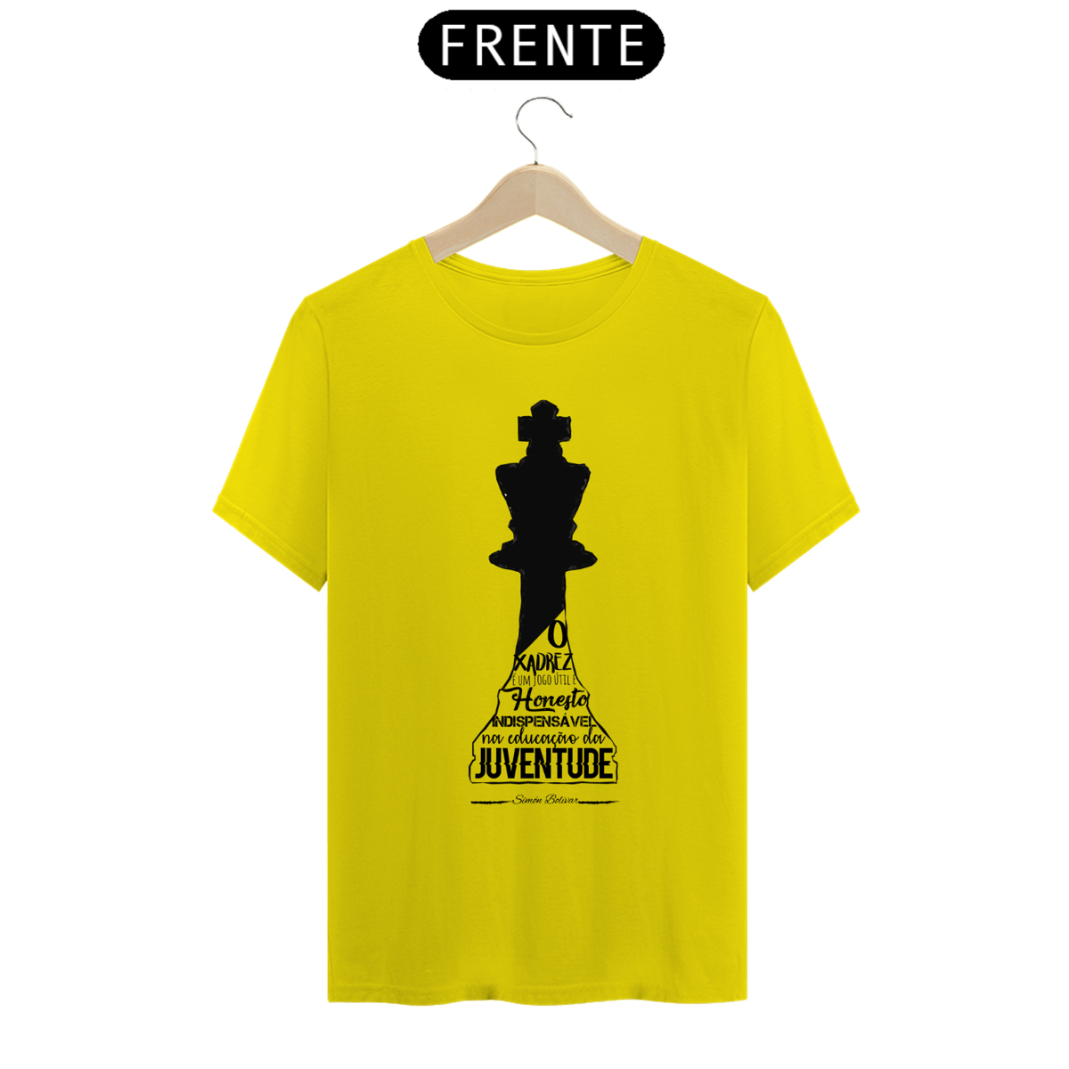 Nome do produto: Camiseta O Xadrez é um jogo Honesto