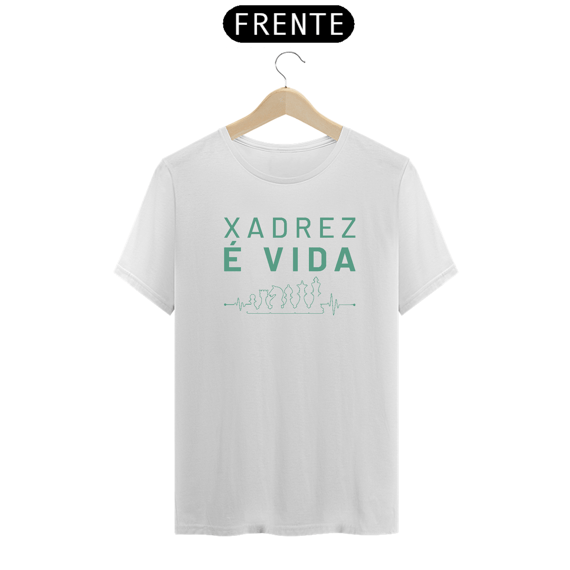 Camiseta Xadrez é Vida