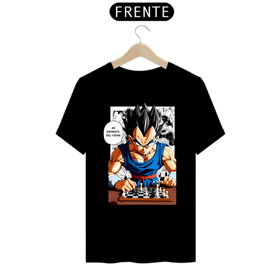 Camiseta Vegeta Seu Verme