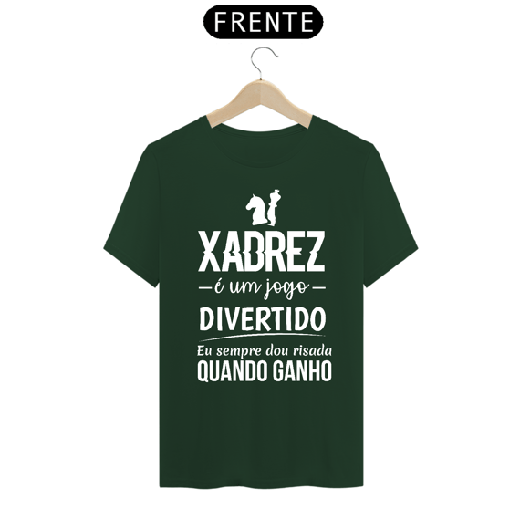 Camiseta Xadrez é Divertido