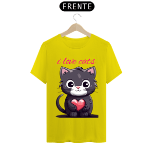 Nome do produtoCamiseta i love cats