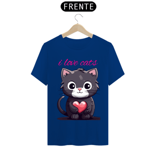 Nome do produtoCamiseta i love cats