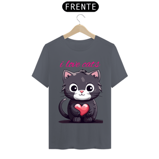 Nome do produtoCamiseta i love cats