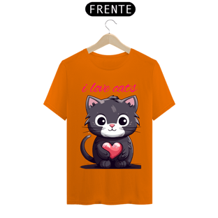 Nome do produtoCamiseta i love cats