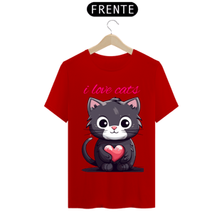 Nome do produtoCamiseta i love cats