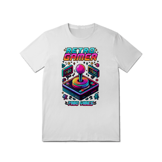 Nome do produto T-Shirt Quality - Retro gamer