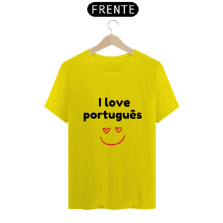 Nome do produto Camiseta - I love português