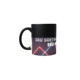 Nome do produto Caneca Mágica - Ame quem te quer pelo seu software e não pelo seu hardware