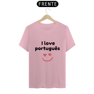 Nome do produto Camiseta - I love português