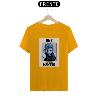 Nome do produto Camiseta Jinx Wanted Arcane, League Of Legends