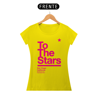 Nome do produto Camiseta To The Stars Feminina, Cores Variadas
