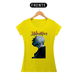 Nome do produto Camiseta Juutsu Kaisen Satoru Gojo Feminina, SUPER PROMOÇÃO