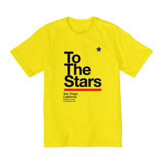 Nome do produto Camiseta  Infantil To The Stars  2 e 8 Anos de Idade