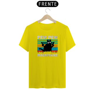 Nome do produto Camiseta Gato Pew Pew Madafakas
