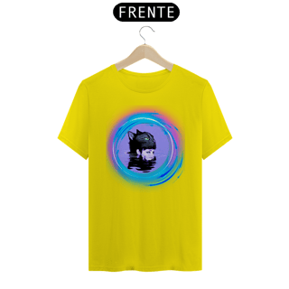 Nome do produto Camiseta  Gato e a Menina no Lago 