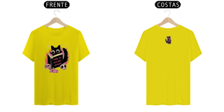 Nome do produto Camiseta Cat How To Destroy Huimans, Cores Variadas  Unissex