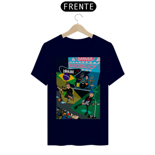 Nome do produto Camiseta  blink 182 no Brasil  EXCLUSIVA