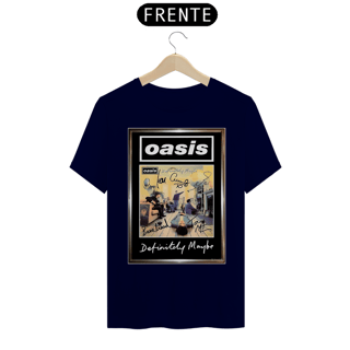 Nome do produto Camiseta Oasis Definitely Maybe Album Classico