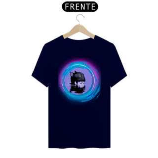 Nome do produto Camiseta  Gato e a Menina no Lago 
