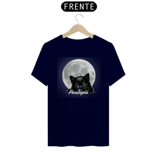 Nome do produto Camiseta Gato Fofo na Lua Cheia